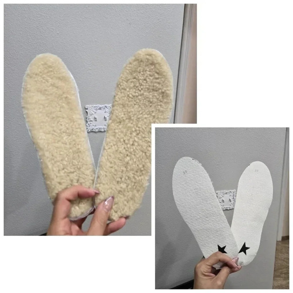 Golden Goose Leather & Shearling Trim Sneakers - Picture 10 of 17